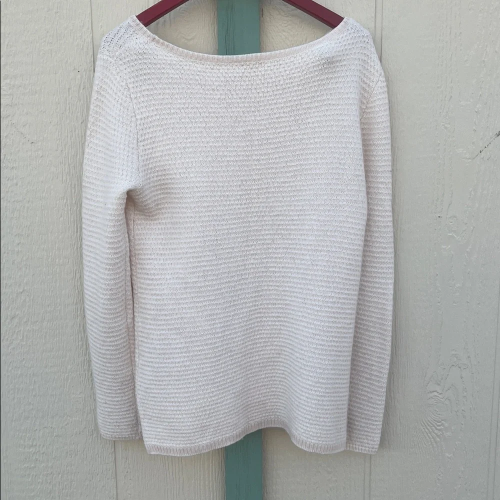 J. Crew Textured Merino Wool Blend Sweater Medium